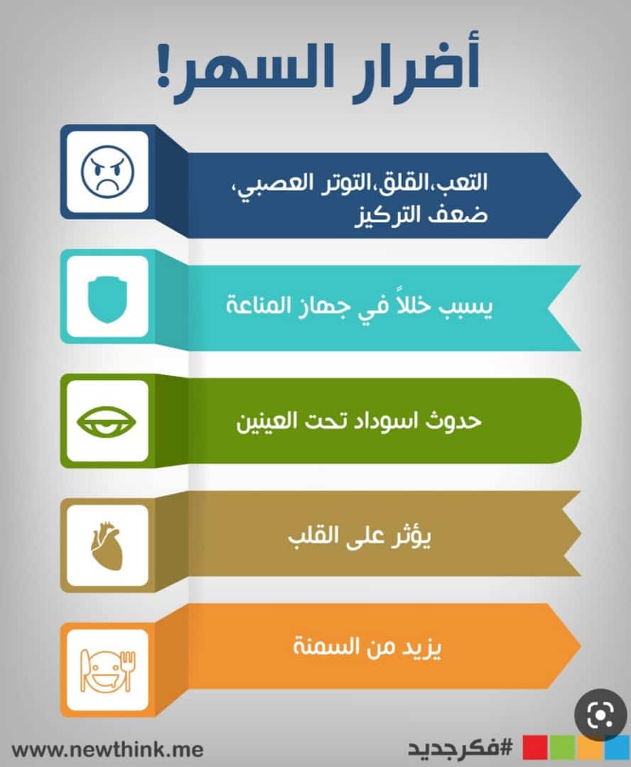 اضرار السهر