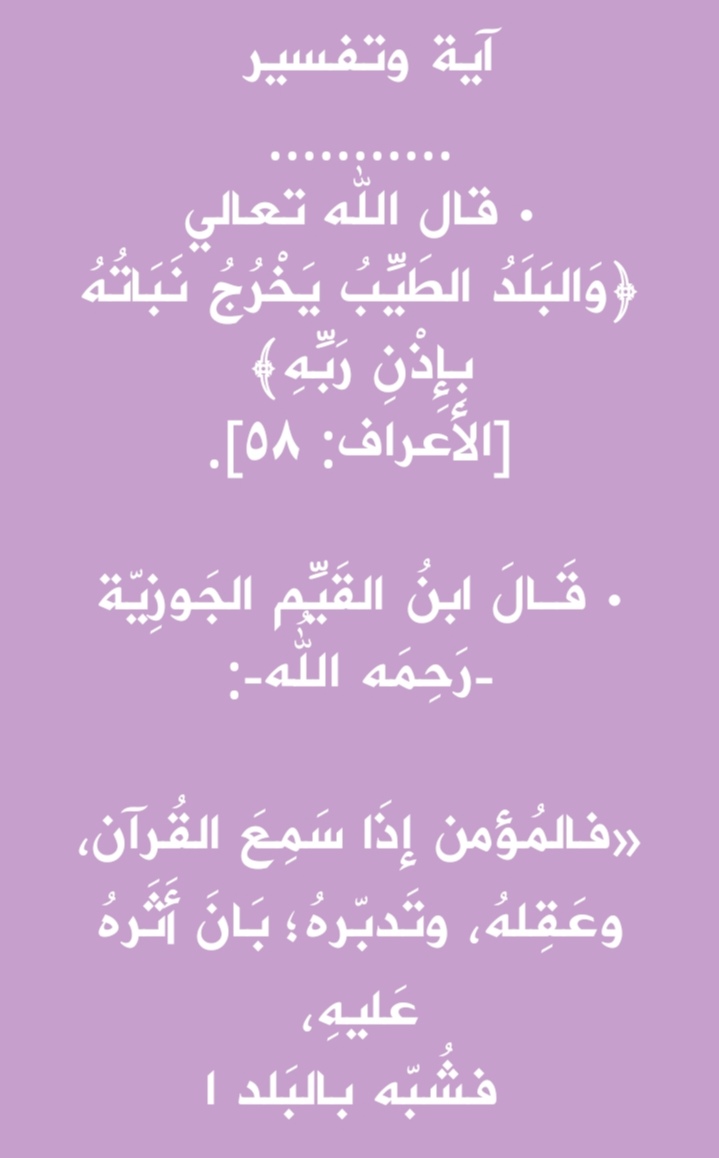 والبلد الطيب