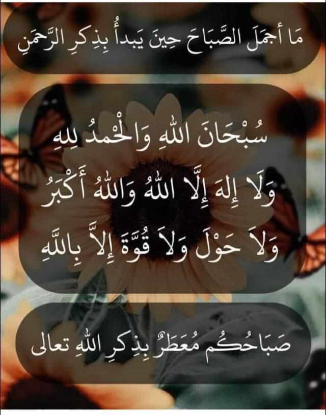 سبحان الله والحمد لله