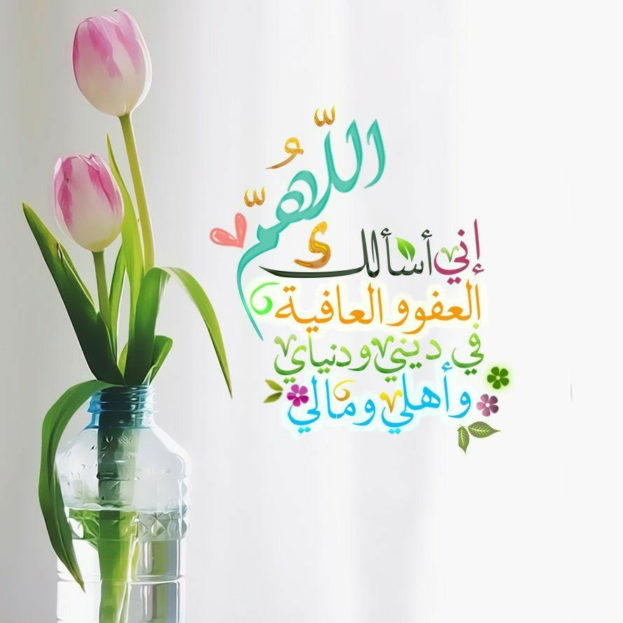 اللهم اني اسألك العغو والعافية